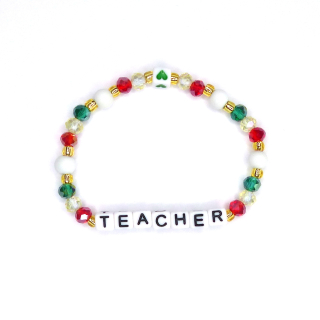 Náramek "TEACHER" = učitelka
